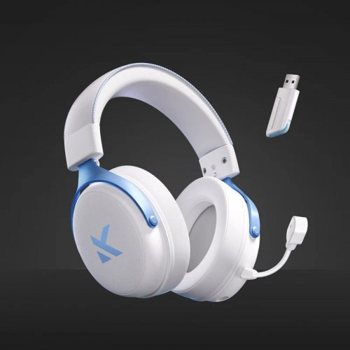Купить Наушники MCHOSE V9 Pro Wireless (MC-HW-V9-3) Sky White - цена в Харькове, Киеве, Днепре, Одессе
в интернет-магазине Telemart фото