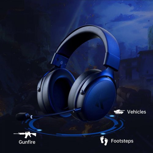 Купить Наушники MCHOSE V9 Pro Wireless (MC-HW-V9-3) Sky White - цена в Харькове, Киеве, Днепре, Одессе
в интернет-магазине Telemart фото