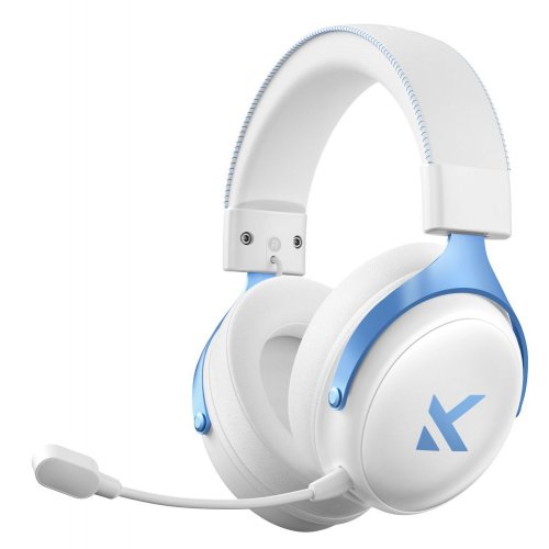Наушники MCHOSE V9 Pro Wireless (MC-HW-V9-3) Sky White купить в Украине: Киев, Днепр, Харьков, Одесса  | Низкая цена, отзывы, характеристики от TELEMART фото