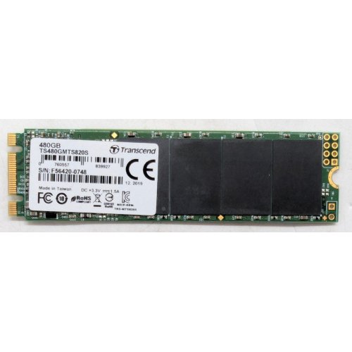 Ssd-диск Transcend MTS820S TLC 480GB M.2 (2280 SATA) (TS480GMTS820S) (Відновлено продавцем, 792252) купити з перевіркою сумісності: огляд, характеристики, ціна у Києві, Львові, Вінниці, Хмельницькому, Івано-Франківську, Україні | інтернет-магазин TELEMART.UA фото
