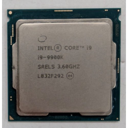 Процесор Intel Core i9-9900K 3.5(5.0)GHz 16MB s1151 Tray (CM8068403873925) (Відновлено продавцем, 792257) купити з перевіркою сумісності: огляд, характеристики, ціна у Києві, Львові, Вінниці, Хмельницькому, Івано-Франківську, Україні | інтернет-магазин TELEMART.UA фото