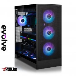 Комп'ютер EVOLVE UltraPart Titanium H (EVUP-THR995X3DN509-D564S2TBK) Black / AMD Ryzen 9 9950X3D (4.3-5.7), 16 ядер / RTX 5090 / 64 ГБ (DDR5) / 2048 ГБ (SSD)