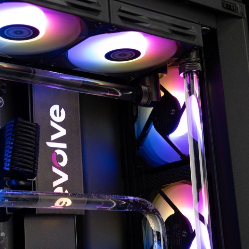 Комп'ютер EVOLVE UltraPart Titanium H (EVUP-THR995X3DN509-D564S2TBK) Black купити в Україні: Київ, Львів, Хмельницький, Тернопіль | Низька ціна, відгуки, характеристики від TELEMART фото