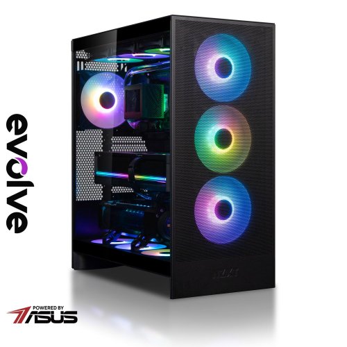 Комп'ютер EVOLVE UltraPart Titanium H (EVUP-THR995X3DN509-D564S2TBK) Black купити в Україні: Київ, Львів, Хмельницький, Тернопіль, Івано-Франківськ | Низька ціна, відгуки, характеристики від TELEMART фото