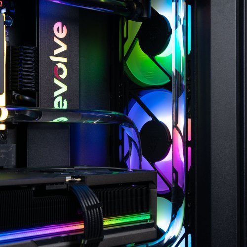 Комп'ютер EVOLVE UltraPart Titanium H (EVUP-THR995X3DN509-D564S2TBK) Black купити в Україні: Київ, Львів, Хмельницький, Тернопіль, Івано-Франківськ | Низька ціна, відгуки, характеристики від TELEMART фото