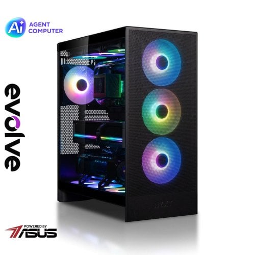 Компьютер EVOLVE UltraPart Titanium H (EVUP-THR995X3DN509-D564S2TBK) Black купить в Украине | Telemart фото