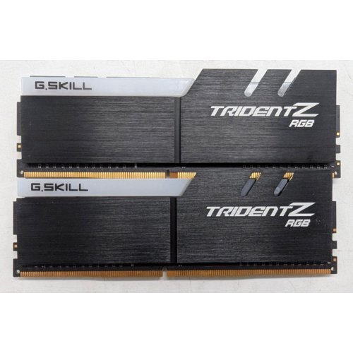 Озп G.Skill DDR4 16GB (2x8GB) 3200Mhz Trident Z RGB (F4-3200C16D-16GTZR) (Відновлено продавцем, 792266) купити з перевіркою сумісності: огляд, характеристики, ціна у Києві, Львові, Вінниці, Хмельницькому, Івано-Франківську, Україні | інтернет-магазин TELEMART.UA фото