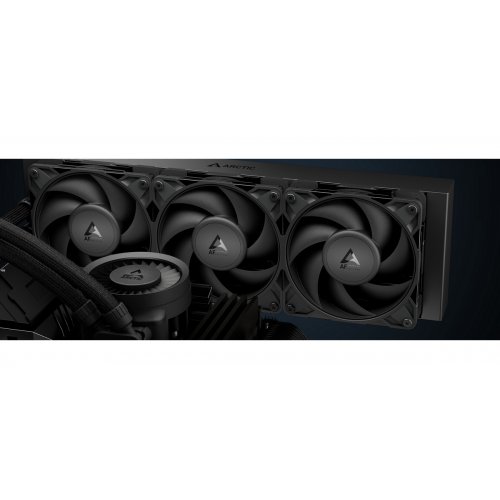 Готова СВО Arctic Liquid Freezer III Pro 420 (ACFRE00181A) Black купити з перевіркою сумісності: огляд, характеристики, ціна у Києві, Львові, Вінниці, Хмельницькому, Івано-Франківську, Україні | інтернет-магазин TELEMART.UA фото