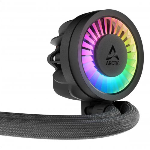 Готова СВО Arctic Liquid Freezer III Pro 420 A-RGB (ACFRE00185A) Black купити з перевіркою сумісності: огляд, характеристики, ціна у Києві, Львові, Вінниці, Хмельницькому, Івано-Франківську, Україні | інтернет-магазин TELEMART.UA фото