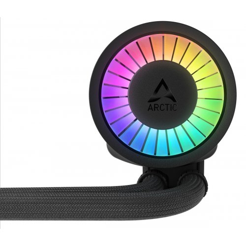 Готова СВО Arctic Liquid Freezer III Pro 420 A-RGB (ACFRE00185A) Black купити з перевіркою сумісності: огляд, характеристики, ціна у Києві, Львові, Вінниці, Хмельницькому, Івано-Франківську, Україні | інтернет-магазин TELEMART.UA фото