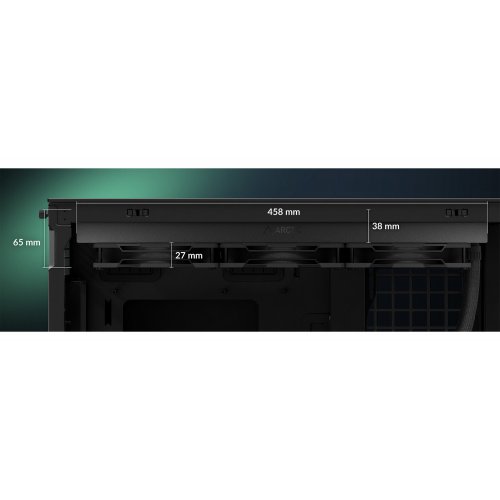 Готова СВО Arctic Liquid Freezer III Pro 420 A-RGB (ACFRE00185A) Black купити з перевіркою сумісності: огляд, характеристики, ціна у Києві, Львові, Вінниці, Хмельницькому, Івано-Франківську, Україні | інтернет-магазин TELEMART.UA фото