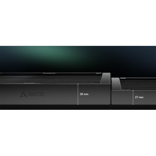 Готова СВО Arctic Liquid Freezer III Pro 420 A-RGB (ACFRE00185A) Black купити з перевіркою сумісності: огляд, характеристики, ціна у Києві, Львові, Вінниці, Хмельницькому, Івано-Франківську, Україні | інтернет-магазин TELEMART.UA фото