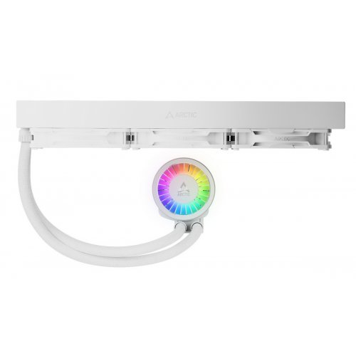 Готова СВО Arctic Liquid Freezer III Pro 420 A-RGB (ACFRE00189A) White купити з перевіркою сумісності: огляд, характеристики, ціна у Києві, Львові, Вінниці, Хмельницькому, Івано-Франківську, Україні | інтернет-магазин TELEMART.UA фото