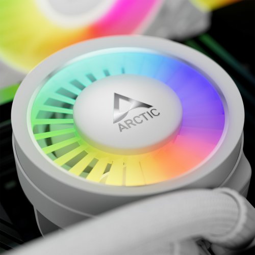 Готова СВО Arctic Liquid Freezer III Pro 420 A-RGB (ACFRE00189A) White купити з перевіркою сумісності: огляд, характеристики, ціна у Києві, Львові, Вінниці, Хмельницькому, Івано-Франківську, Україні | інтернет-магазин TELEMART.UA фото
