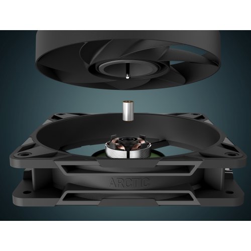 Кулер для корпуса Arctic P12 Pro (ACFAN00305A) Black купити з перевіркою сумісності: огляд, характеристики, ціна у Києві, Львові, Вінниці, Хмельницькому, Івано-Франківську, Україні | інтернет-магазин TELEMART.UA фото