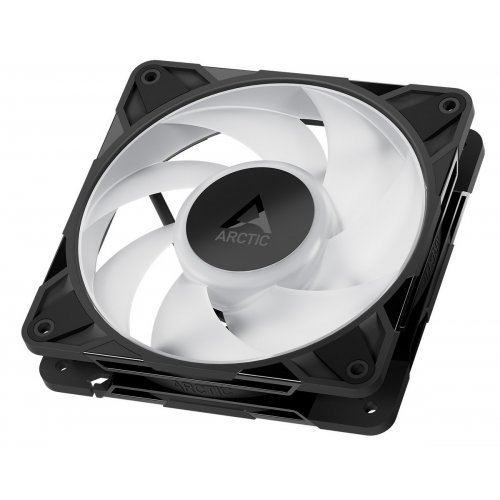 Купить Кулер для корпуса Arctic P12 Pro A-RGB (ACFAN00309A) Black с проверкой совместимости: обзор, характеристики, цена в Киеве, Днепре, Одессе, Харькове, Украине | интернет-магазин TELEMART.UA фото