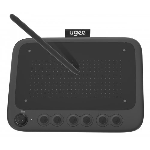 Купити Графічний планшет Ugee Q6 (UGQ6BK) - ціна в Києві, Львові, Вінниці, Хмельницькому, Франківську, Україні | інтернет-магазин TELEMART.UA фото