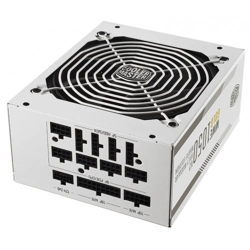 Блок живлення Cooler Master MWE Gold V2 1050W ATX 3.1 (MPE-A501-AFCAG-3EGEU) White купити з перевіркою сумісності: огляд, характеристики, ціна у Києві, Львові, Вінниці, Хмельницькому, Івано-Франківську, Україні | інтернет-магазин TELEMART.UA фото