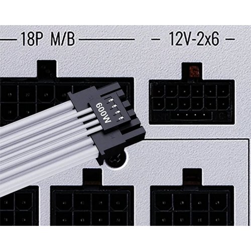 Блок живлення Cooler Master MWE Gold V2 1050W ATX 3.1 (MPE-A501-AFCAG-3EGEU) White купити з перевіркою сумісності: огляд, характеристики, ціна у Києві, Львові, Вінниці, Хмельницькому, Івано-Франківську, Україні | інтернет-магазин TELEMART.UA фото