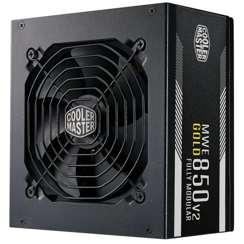 Купить Блок питания Cooler Master MWE Gold V2 850W ATX 3.1 (MPE-8501-AFAAG-3EEU) с проверкой совместимости: обзор, характеристики, цена в Киеве, Днепре, Одессе, Харькове, Украине | интернет-магазин TELEMART.UA фото
