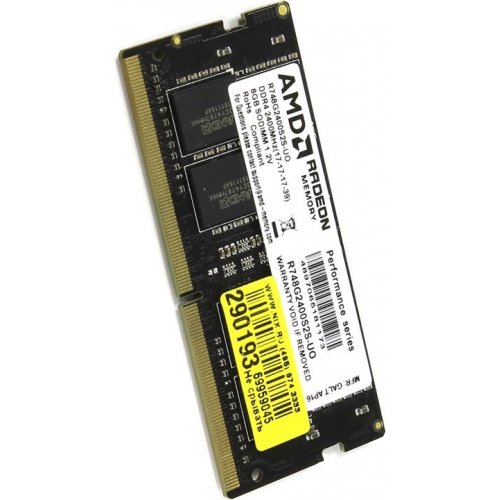 Продать ОЗУ AMD Radeon SODIMM DDR4 8GB 2400Mhz Performance (R748G2400S2S-UO) по Trade-In интернет-магазине Телемарт - Киев, Днепр, Украина фото