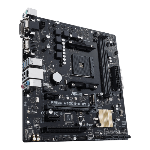 Продать Материнская плата Asus PRIME A320M-C (sAM4, AMD A320) по Trade-In интернет-магазине Телемарт - Киев, Днепр, Украина фото