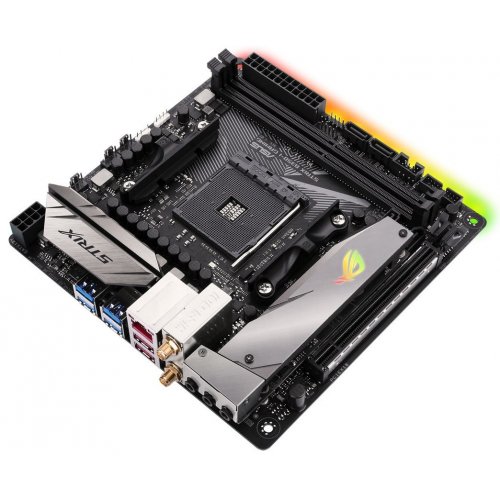 Продать Материнская плата Asus STRIX B350-I GAMING (sAM4, AMD B350) по Trade-In интернет-магазине Телемарт - Киев, Днепр, Украина фото