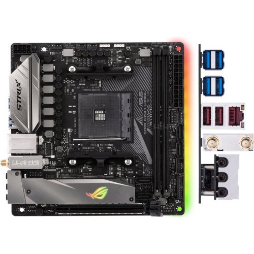 Продать Материнская плата Asus STRIX B350-I GAMING (sAM4, AMD B350) по Trade-In интернет-магазине Телемарт - Киев, Днепр, Украина фото