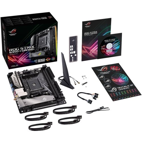 Продать Материнская плата Asus STRIX B350-I GAMING (sAM4, AMD B350) по Trade-In интернет-магазине Телемарт - Киев, Днепр, Украина фото