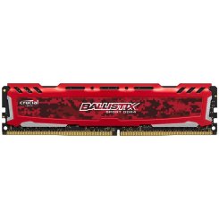 ОЗП Crucial DDR4 16GB 2666Mhz Ballistix Sport LT Red (BLS16G4D26BFSE)