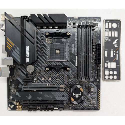 Купить Материнская плата Asus TUF GAMING B450M-PRO S (sAM4, AMD B450) (Восстановлено продавцом, 792529) с проверкой совместимости: обзор, характеристики, цена в Киеве, Днепре, Одессе, Харькове, Украине | интернет-магазин TELEMART.UA фото