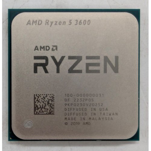 Купить Процессор AMD Ryzen 5 3600 3.6(4.2)GHz 32MB sAM4 Box (100-100000031SBX) (Восстановлено продавцом, 792531) с проверкой совместимости: обзор, характеристики, цена в Киеве, Днепре, Одессе, Харькове, Украине | интернет-магазин TELEMART.UA фото