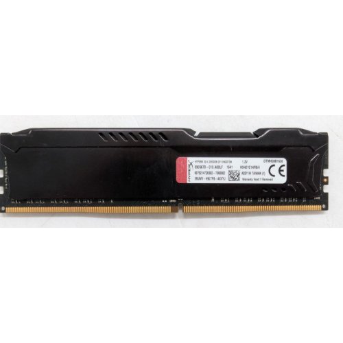 Озп Kingston DDR4 4Gb 2133Mhz HyperX FURY Black (HX421C14FB/4) (Відновлено продавцем, 792532) купити з перевіркою сумісності: огляд, характеристики, ціна у Києві, Львові, Вінниці, Хмельницькому, Івано-Франківську, Україні | інтернет-магазин TELEMART.UA фото