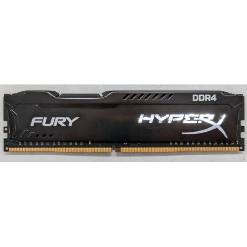 Купить Озу Kingston DDR4 4Gb 2133Mhz HyperX FURY Black (HX421C14FB/4) (Восстановлено продавцом, 792533) с проверкой совместимости: обзор, характеристики, цена в Киеве, Днепре, Одессе, Харькове, Украине | интернет-магазин TELEMART.UA фото