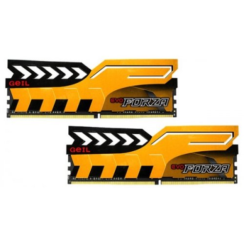 Продать ОЗУ Geil DDR4 16GB (2x8GB) 3000Mhz EVO Forza Racing Yellow (GFY416GB3000C16ADC) по Trade-In интернет-магазине Телемарт - Киев, Днепр, Украина фото