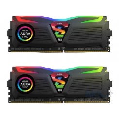 ОЗП Geil DDR4 16GB (2x8GB) 2400Mhz Super Luce RGB (GLS416GB2400C16DC) Black