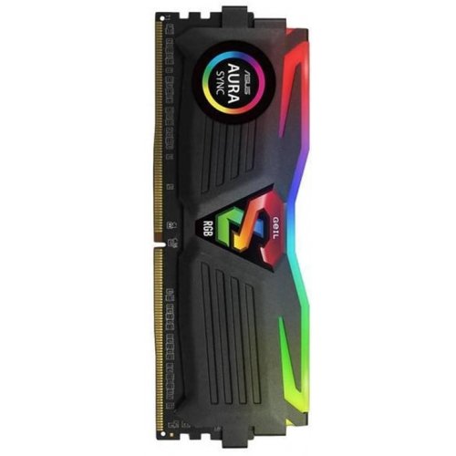 Продати ОЗП Geil DDR4 16GB (2x8GB) 2400Mhz Super Luce RGB (GLS416GB2400C16DC) Black за Trade-In у інтернет-магазині Телемарт - Київ, Дніпро, Україна фото