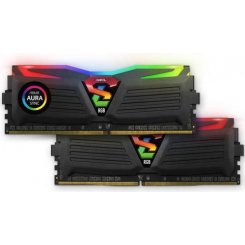 ОЗУ Geil DDR4 16GB (2x8GB) 3200Mhz Super Luce RGB (GLS416GB3200C16ADC) Black