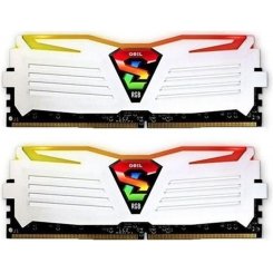 ОЗУ Geil DDR4 16GB (2x8GB) 2400Mhz Super Luce RGB (GLWC416GB2400C16DC) Frost White