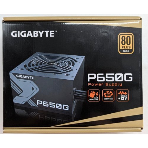 Блок живлення Gigabyte P650G 650W (GP-P650G) (Відновлено продавцем, 792806) купити з перевіркою сумісності: огляд, характеристики, ціна у Києві, Львові, Вінниці, Хмельницькому, Івано-Франківську, Україні | інтернет-магазин TELEMART.UA фото