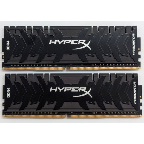 Озп HyperX DDR4 32GB (2x16GB) 2666Mhz Fury Black (HX426C16FB3K2/32) (Відновлено продавцем, 792819) купити з перевіркою сумісності: огляд, характеристики, ціна у Києві, Львові, Вінниці, Хмельницькому, Івано-Франківську, Україні | інтернет-магазин TELEMART.UA фото