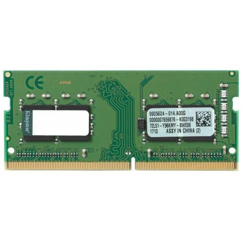 Продати ОЗП Kingston SODIMM DDR4 4GB 2400Mhz (KVR24S17S6/4) за Trade-In у інтернет-магазині Телемарт - Київ, Дніпро, Україна фото