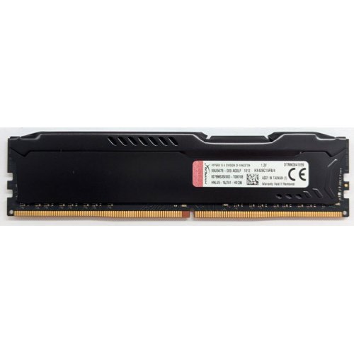 Озп Kingston DDR4 4GB 2666Hz HyperX FURY Black (HX426C15FB/4) (Відновлено продавцем, 792820) купити з перевіркою сумісності: огляд, характеристики, ціна у Києві, Львові, Вінниці, Хмельницькому, Івано-Франківську, Україні | інтернет-магазин TELEMART.UA фото
