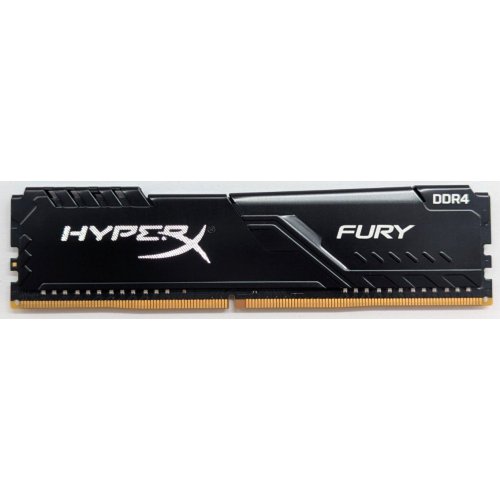 Озп HyperX DDR4 8GB 2666Mhz Fury Black (HX426C16FB3/8) (Відновлено продавцем, 792822) купити з перевіркою сумісності: огляд, характеристики, ціна у Києві, Львові, Вінниці, Хмельницькому, Івано-Франківську, Україні | інтернет-магазин TELEMART.UA фото