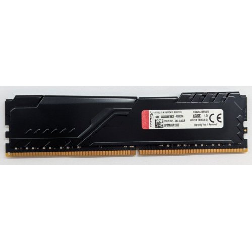 Озп HyperX DDR4 8GB 2666Mhz Fury Black (HX426C16FB3/8) (Відновлено продавцем, 792822) купити з перевіркою сумісності: огляд, характеристики, ціна у Києві, Львові, Вінниці, Хмельницькому, Івано-Франківську, Україні | інтернет-магазин TELEMART.UA фото