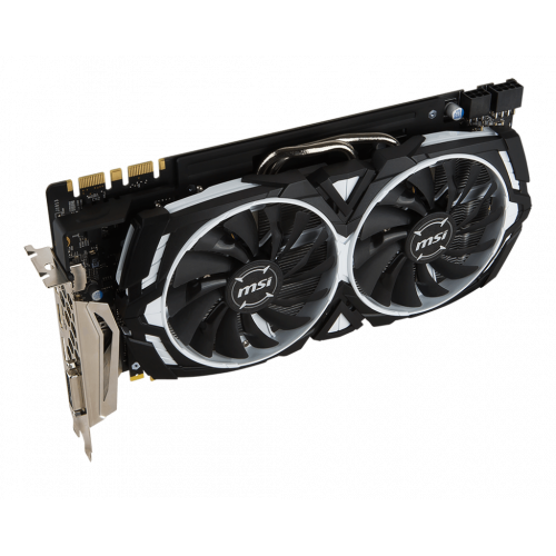 Продать Видеокарта MSI GeForce GTX1080 ARMOR 8192MB (GTX 1080 ARMOR 8G) по Trade-In интернет-магазине Телемарт - Киев, Днепр, Украина фото