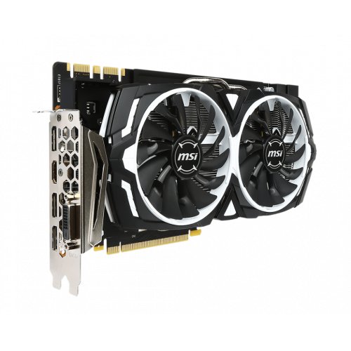 Продать Видеокарта MSI GeForce GTX1080 ARMOR 8192MB (GTX 1080 ARMOR 8G) по Trade-In интернет-магазине Телемарт - Киев, Днепр, Украина фото