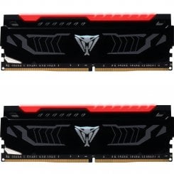 ОЗП Patriot DDR4 16GB (2x8GB) 2400Mhz Viper Red LED (PVLR416G240C4K)