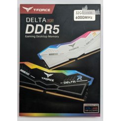 Озп Team DDR5 32GB (2x16GB) 6000Mhz T-Force Delta RGB White (FF4D532G6000HC30DC01) (Відновлено продавцем, 792930)