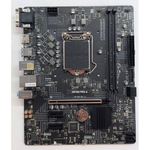 Материнська плата MSI H510M PRO-E (s1200, Intel H510) (Відновлено продавцем, 793110) купити з перевіркою сумісності: огляд, характеристики, ціна у Києві, Львові, Вінниці, Хмельницькому, Івано-Франківську, Україні | інтернет-магазин TELEMART.UA фото